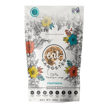 eat G.A.N.G.S.T.E.R. Foatmeal Cookie Mix - Allergy-Friendly Baking Mix, No Dairy, Nuts, Gluten, Dairy - Grain-Free Oatmeal Alter