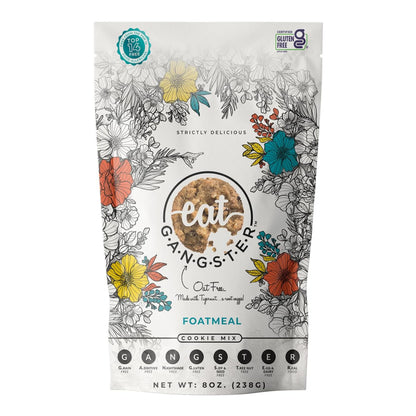 eat G.A.N.G.S.T.E.R. Foatmeal Cookie Mix - Allergy-Friendly Baking Mix, No Dairy, Nuts, Gluten, Dairy - Grain-Free Oatmeal Alter