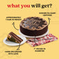 David’s Cookies Chocolate Fudge Cake - 7 Inch Frozen Dessert for Birthday Parties, Gift Idea for Women, Men, and Kids