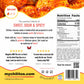 Chilitos Sweet, Sour & Spicy Chamoy Candy - Gummy Candy, 6 oz Bag, Authentic Mexican Dulces Enchilados