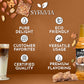 Syruvia English Toffee Coffee Syrup - 25.4 Fl Oz Premium Coffee Flavoring Syrup - Kosher Coffee Syrups, Gluten Free, No Coloring