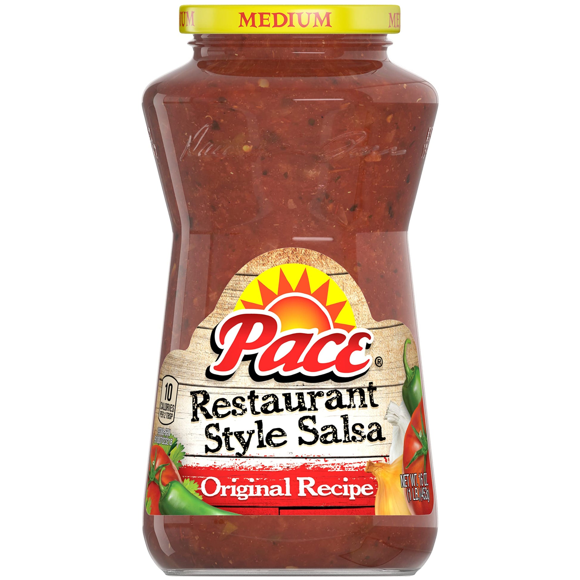 Pace Restaurant Style Medium Salsa, 16 oz, Pack of 1