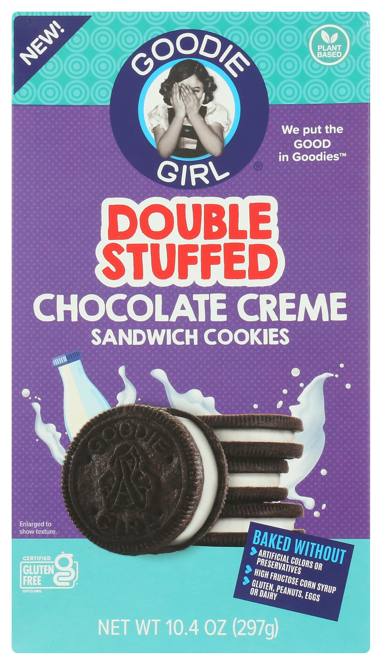 Goodie Girl Cookies Chocolate Creme Sandwich Cookies 10.4 Ounce