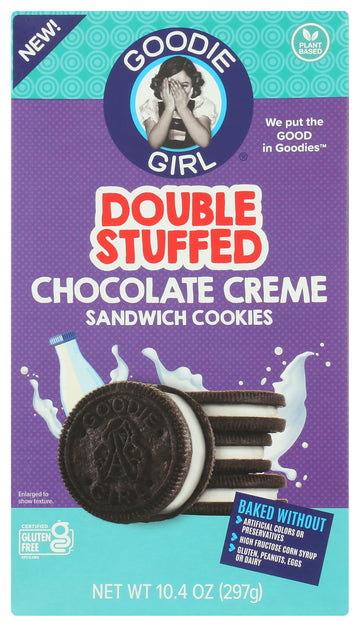 Goodie Girl Cookies Chocolate Creme Sandwich Cookies 10.4 Ounce
