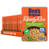 BENS ORIGINAL Ready Rice Whole Grain Medley Quinoa and Brown Flavored Rice, Easy Dinner Side, 8.5 oz Pouch (Pack of 12)