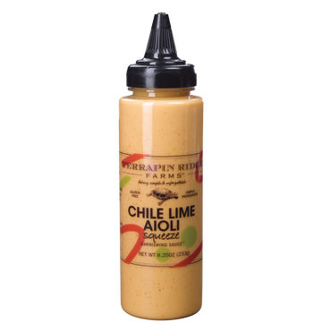 Chile Lime Aioli Squeeze Garnishing Sauce