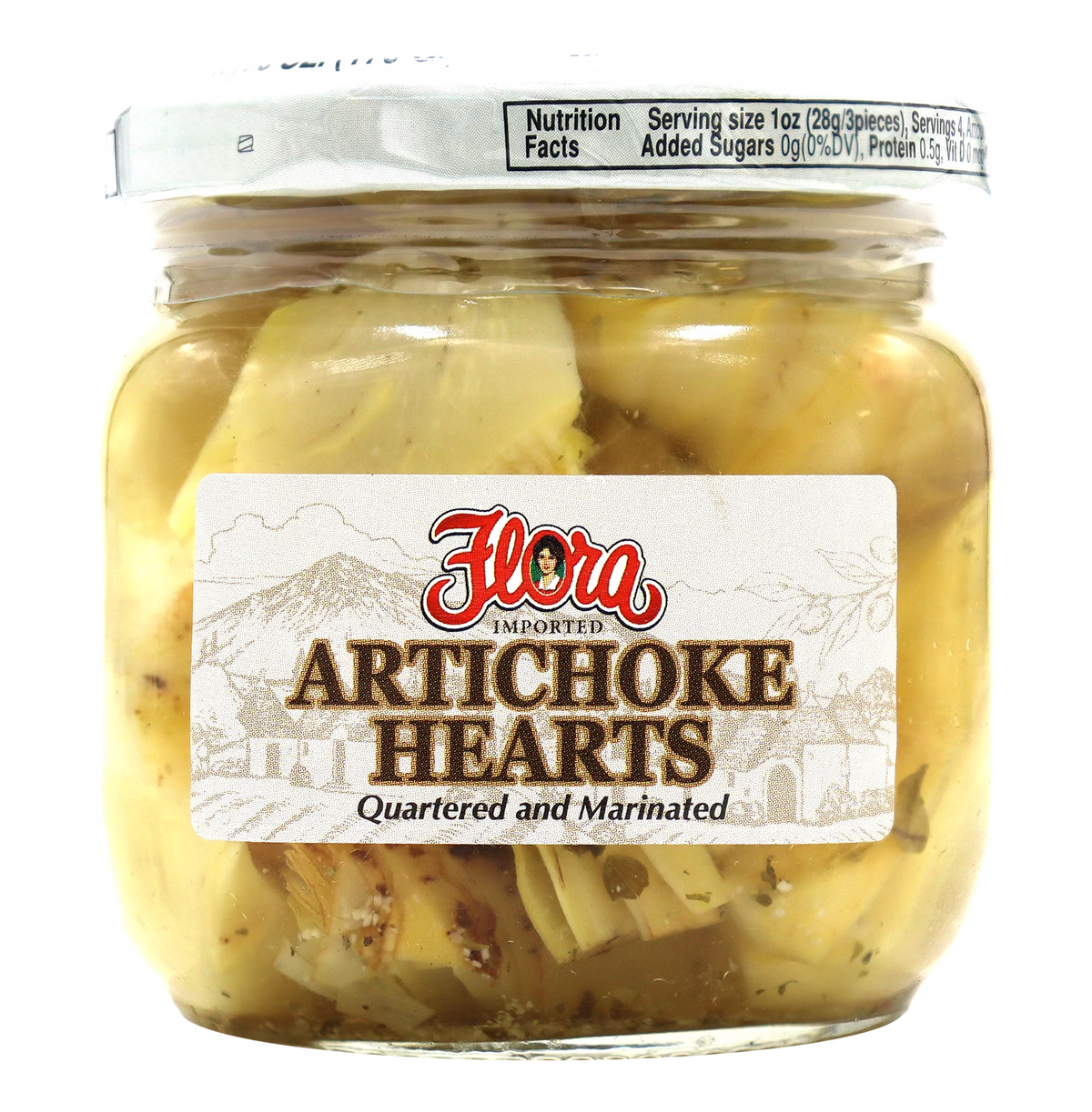 Artichoke Hearts - Quartered and Marinated - 6 oz