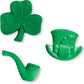 Edible, St Patrick's Sugar Assortment, 2" - 72 Pieces