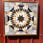 Amish Handmade Barn Quilt Wall Art – Reclaimed Barn Wood – 20.75” x 20.75”