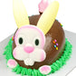 Edible Bunny Cake Set with Ears Set - 12 Sets