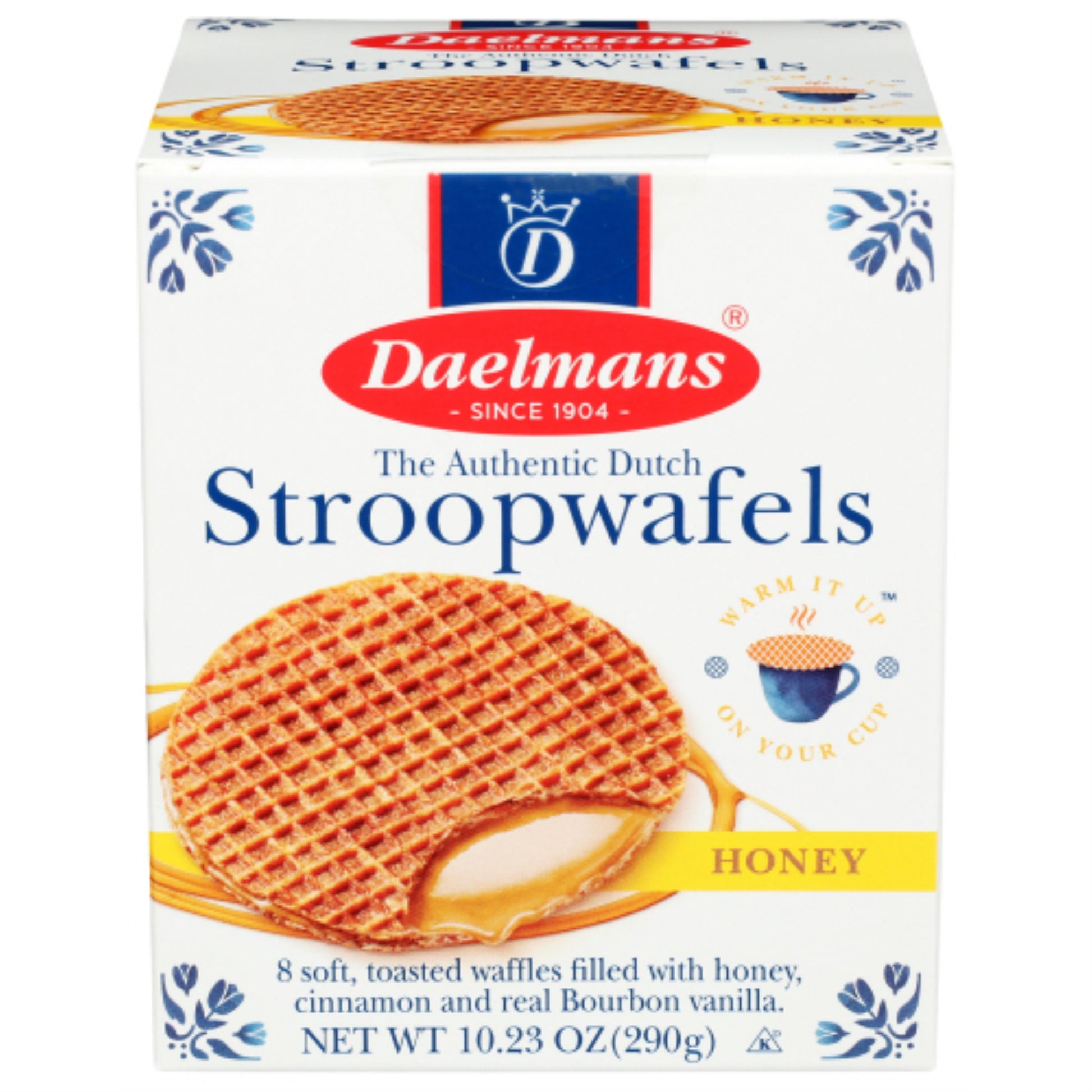 Wafer Honey Jmbo Stroopwa (Pack Of 8)