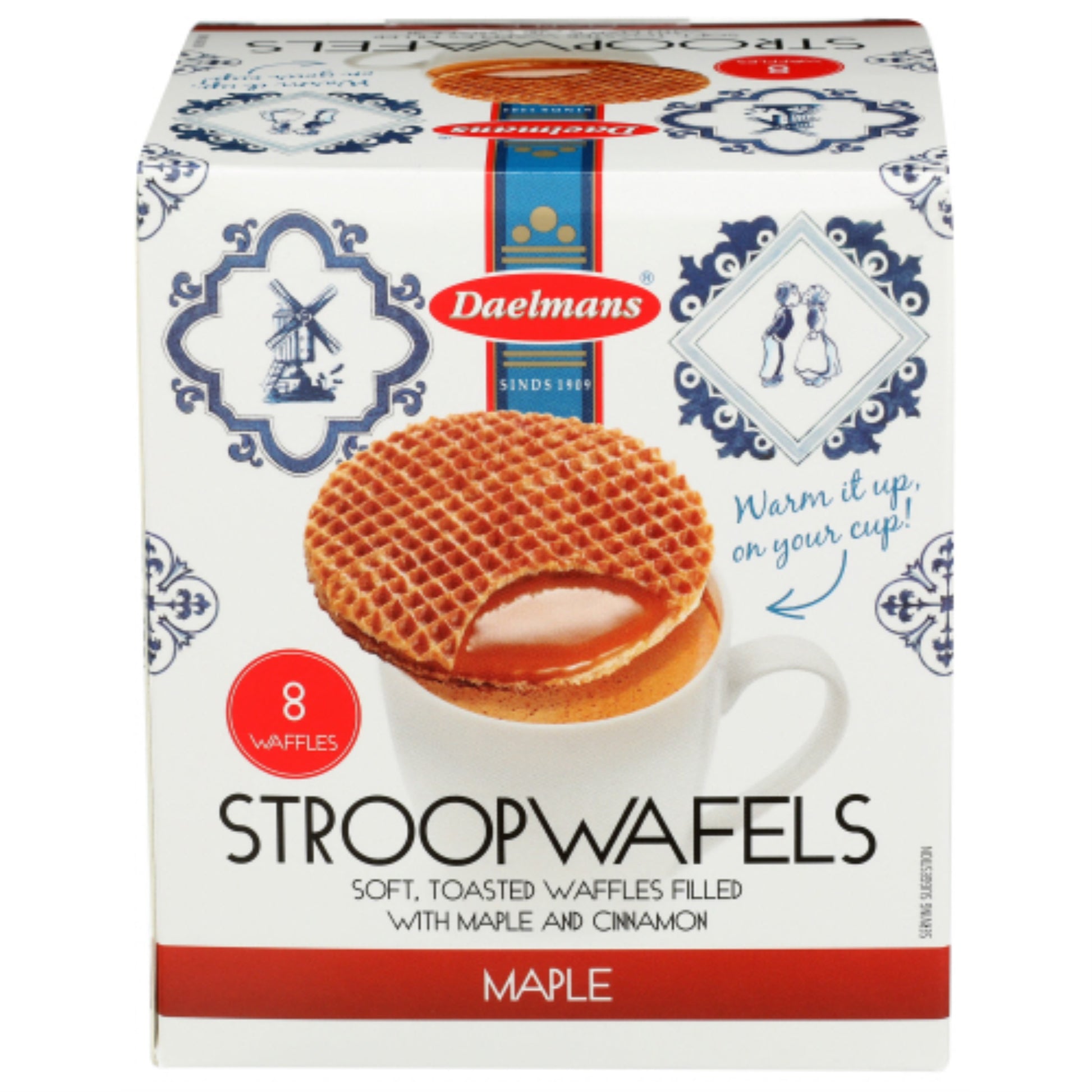 Wafer Maple Jmbo Stroopwa (Pack Of 8)