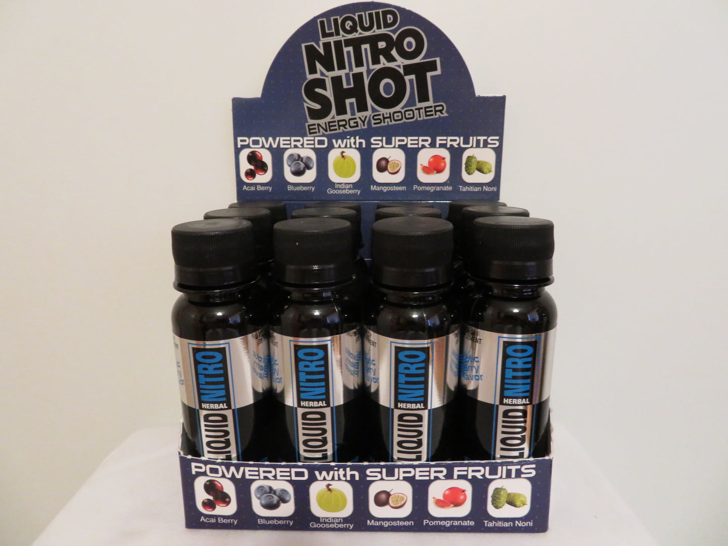 Nitro Berry Energy Shot Display