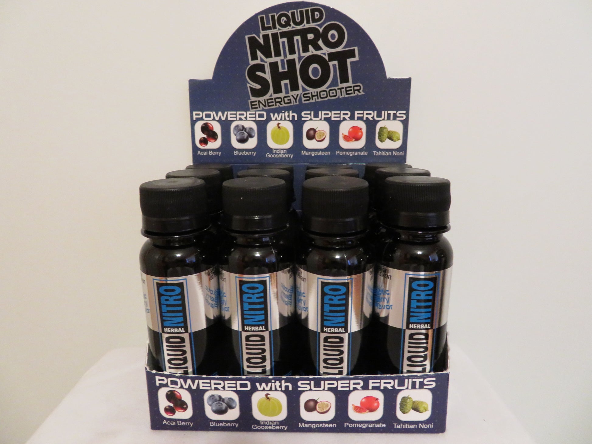Nitro Berry Energy Shot Display