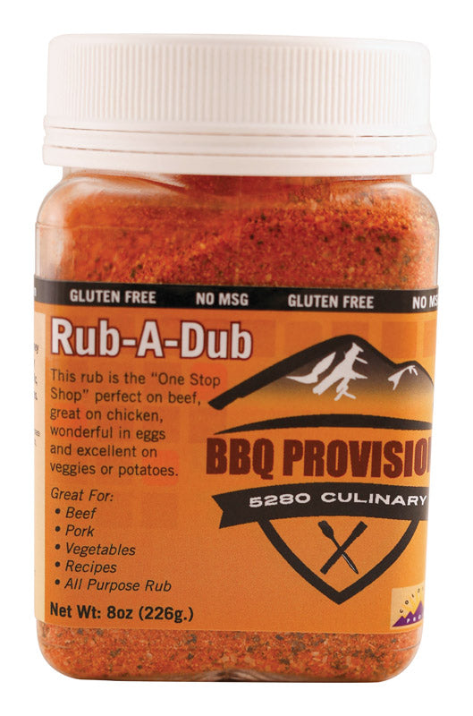 Bbq Rub Rub-A-Dub 8Oz (Pack Of 1)