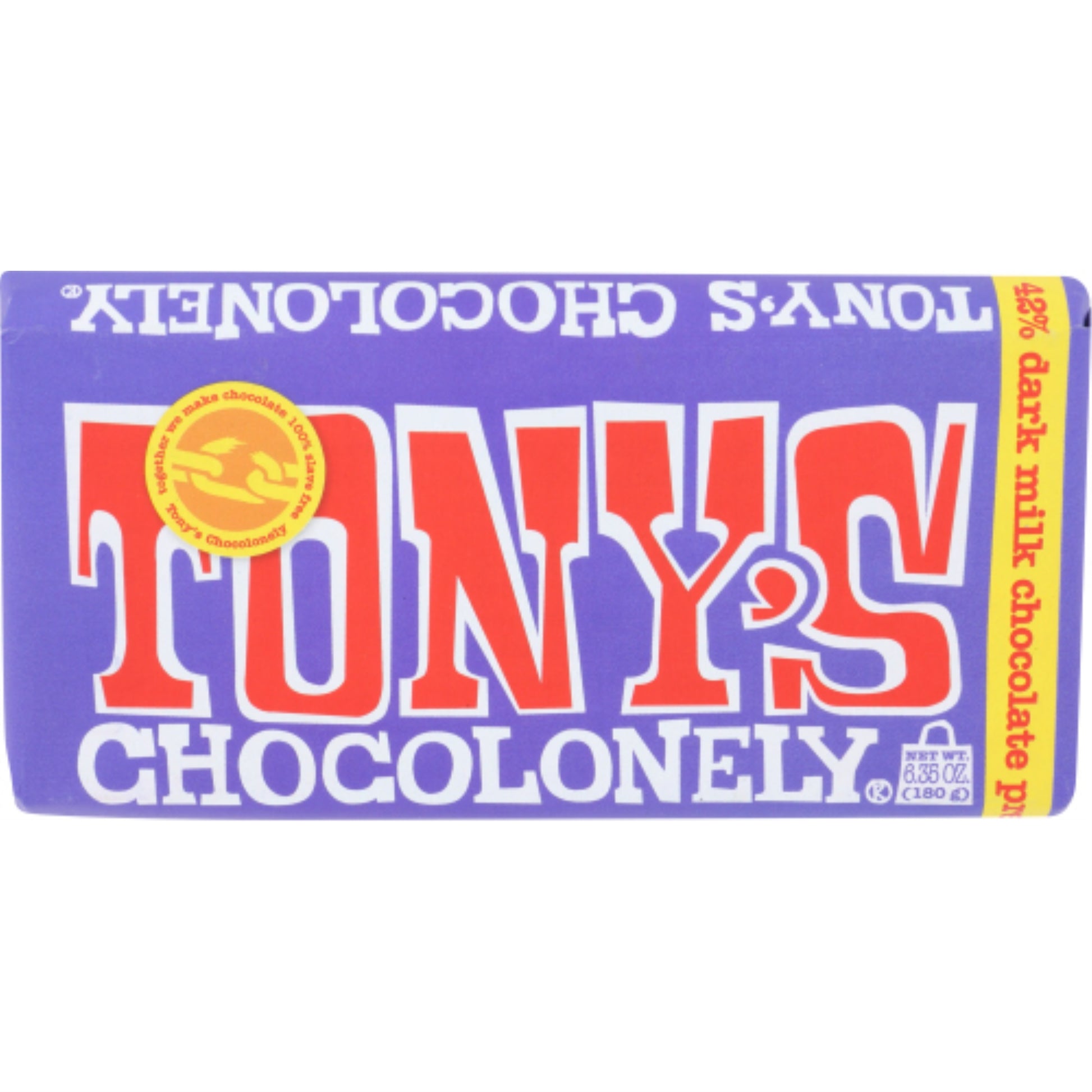 Tonys Chocolonely Bar Choc Drk Mlk Prtzl Tf (Pack Of 15)