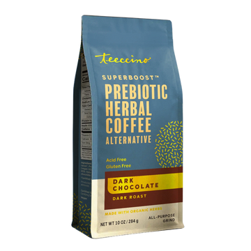 Dark Chocolate Prebiotic SuperBoost Herbal Coffee