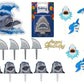 Medium SHARK Cake Kit (ideal for medium size cake & added cupcakes)