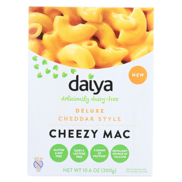 Daiya Cheezy Mac Deluxe Cheddar Style, Dairy-Free, 8-Pack