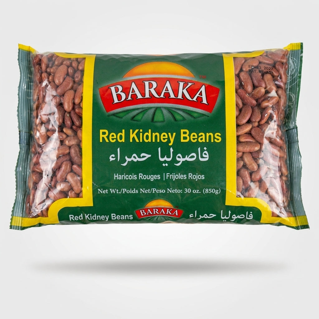 Baraka Red Kidney Beans 30 oz - Premium Dried Legumes