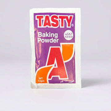 Tasty Baking Powder 12gm - Single Serve Packet by Ayed