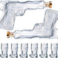 Pistol Gun Decanter & Pistol Shot Glasses Set - Holster