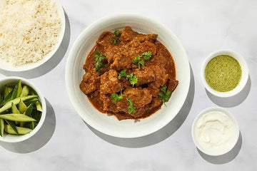 moji masala® Indian Curry Spice Set – Rogan Josh, Chicken Curry & Potato Curry | 3 Authentic Dishes, Pre-Measured