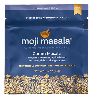 Indian Vegetarian Spice Gift Set – 9 Plant-Based Dishes | Spinach, Cauliflower, Eggplant, Lentils, Rice & More | moji masala®