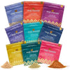 Indian Vegetarian Spice Gift Set – 9 Plant-Based Dishes | Spinach, Cauliflower, Eggplant, Lentils, Rice & More | moji masala®