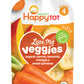 Happy Tot Love My Veggies Organic Carrot Banana Mango And Sweet Potato Blend (16X4.22 Oz)