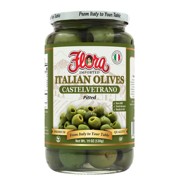 Castelvetrano Olives - Pitted - 19 oz