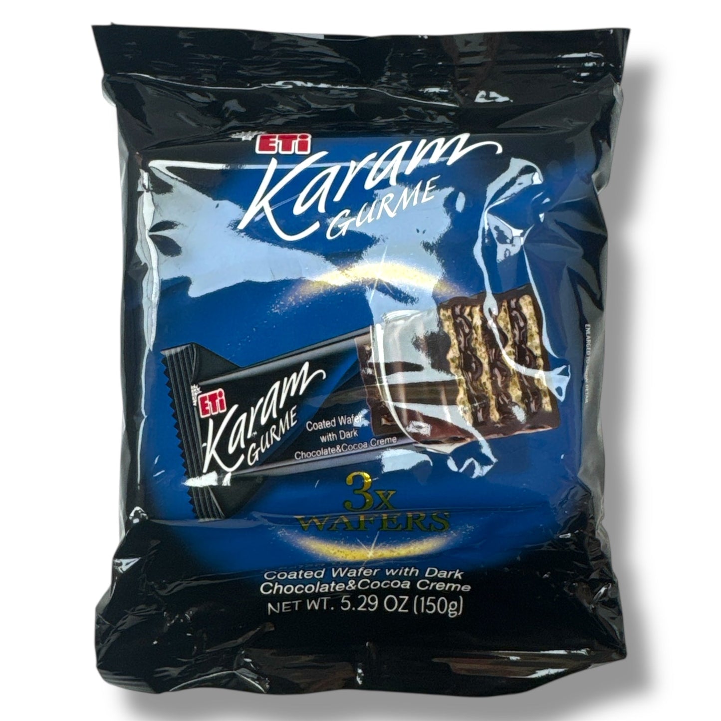 Eti Karama Coated Wafer Snacks – Dark Chocolate