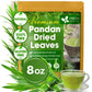 Natural Pandan Leaves Dried, No Additives, No Caffeine, Vegan