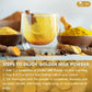 Premium Golden Milk Powder - Turmeric, Cinnamon, Ginger & Black Pepper – Natural Spice Blend for Lattes, Smoothies & Baking