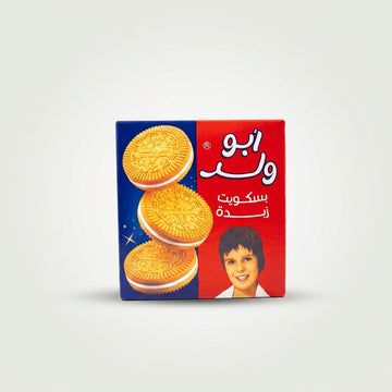 Abu Walad Sandwich Biscuits - Premium Cream-Filled Cookies