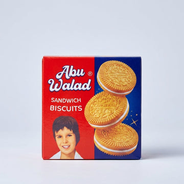 Abu Walad Sandwich Biscuits - Premium Cream-Filled Cookies