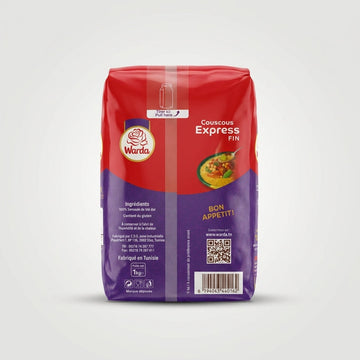Warda Couscous Express 1kg - Quick Cook in 4 Minutes