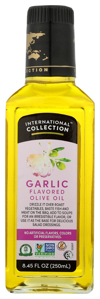 International Olive With Garlic Oil (6X8.45Oz)