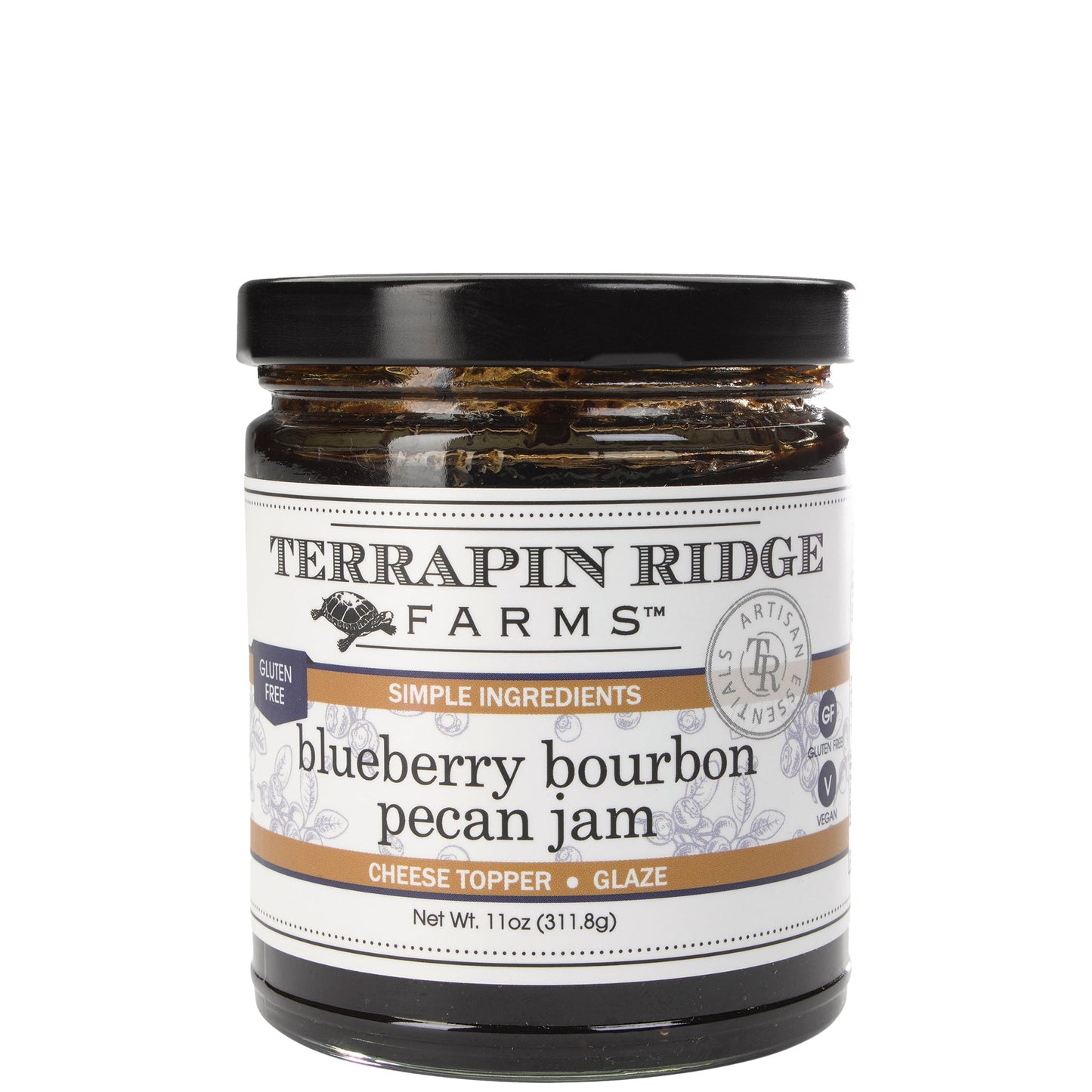 Blueberry Bourbon Pecan Jam