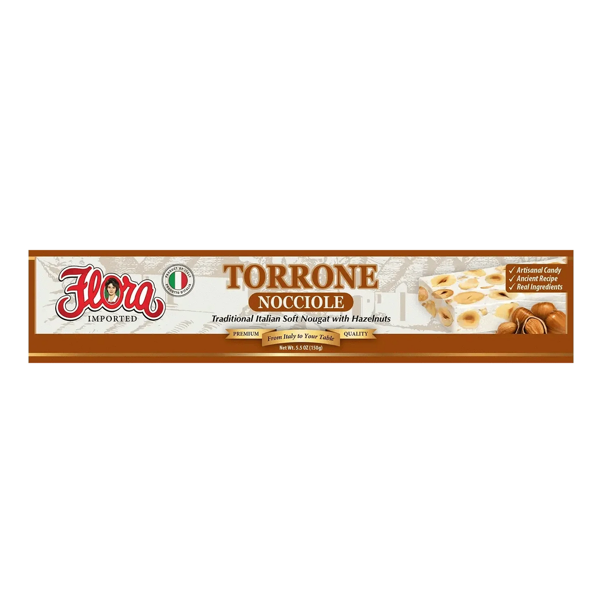 Torrone - Nocciolato - 5.53 oz