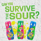 WARHEADS Super Sour Double Drops - Liquid Sour Candy - Blue Raspberry, Green Apple and Watermelon Assorted Flavors - 1.01 oz. Bo
