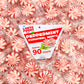Peppermint Pinwheel Starlight Mints Hard Candy (1 Pound Bag - Approx. 90 Count)