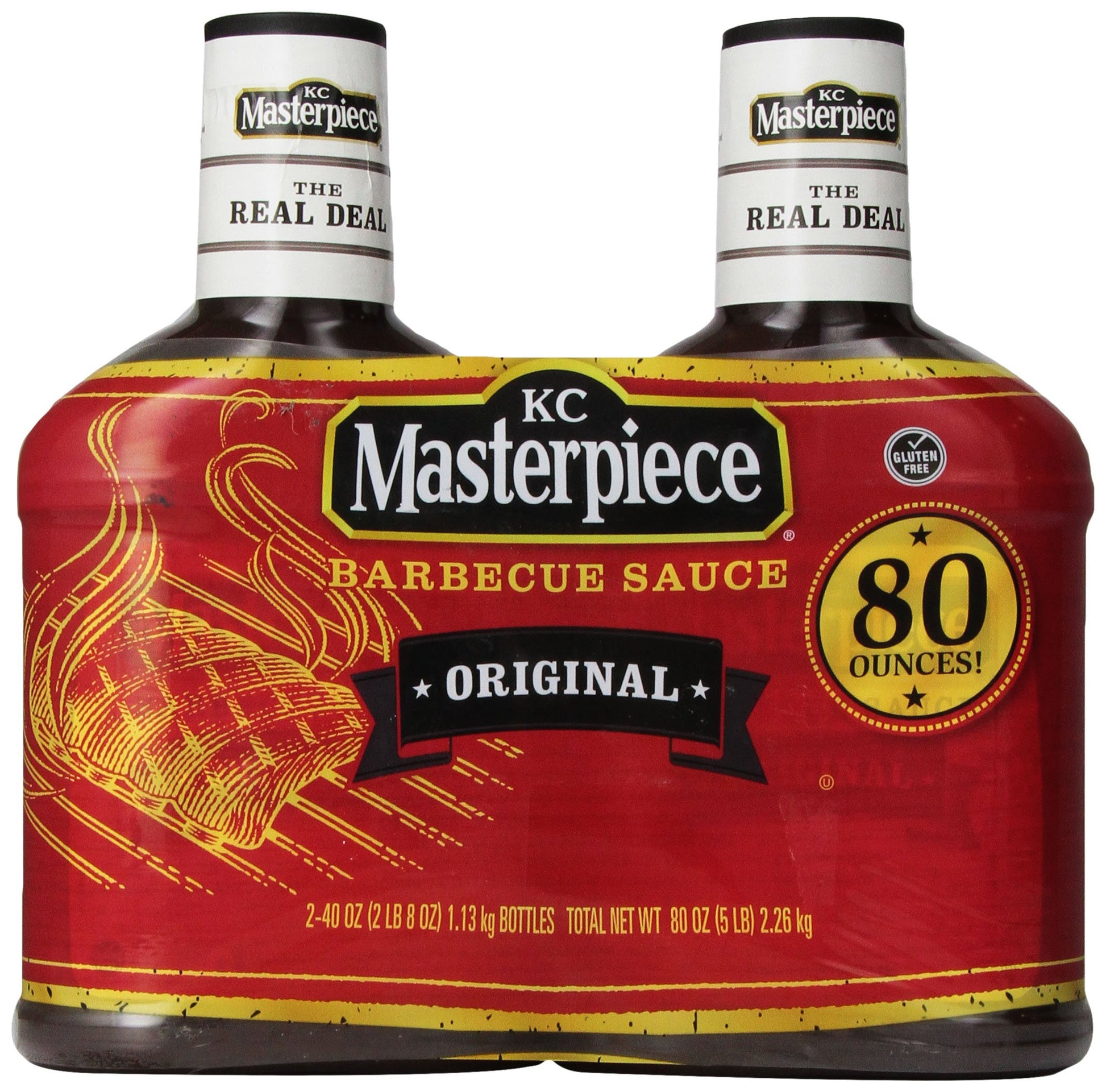 Kc Masterpiece Original Sauce, Bbq, 80 Ounce