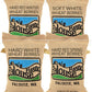 Palouse Brand Wheat Berry Variety Pack - Non-GMO, Kosher, 20 lbs (4 x 5 lbs) - USA Grown, Field Traced, 100% Desiccant Free