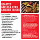 Weber Roasted Garlic & Herb Seasoning, 5.5 oz (Pack of 6)
