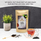Brewix, Earl Grey Tea Bags (22 Pyramid Tea Bags) Long Leaf Indian Black Tea With Bergamot, Packed In Resealable Ziplock Pouch |