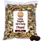 Fusion Sweets Coffee Candy - Individually Wrapped Hard Candy - Gluten Free - 1 Pound Bulk Bag - Brown