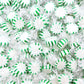 Laetafood Arcor Spearmint Starlights Discs Individually Wrapped Hard Candy - 1 Pound Bag