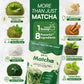 Ceremonial Grade Matcha Powder Infused with Moringa  Green Tea Extract  L-Theanine  Inulin  Spirulina  Ceylon Cinnamon  and Lemon Balm - 100% First Harvest Japanese Tea (30 Servings)