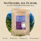 Blue Lotus Chai - Star Anise Masala Chai - Makes 530 Cups - 1 Pound Bulk Bag Masala Spiced Chai Powder With Organic Spices - Ins